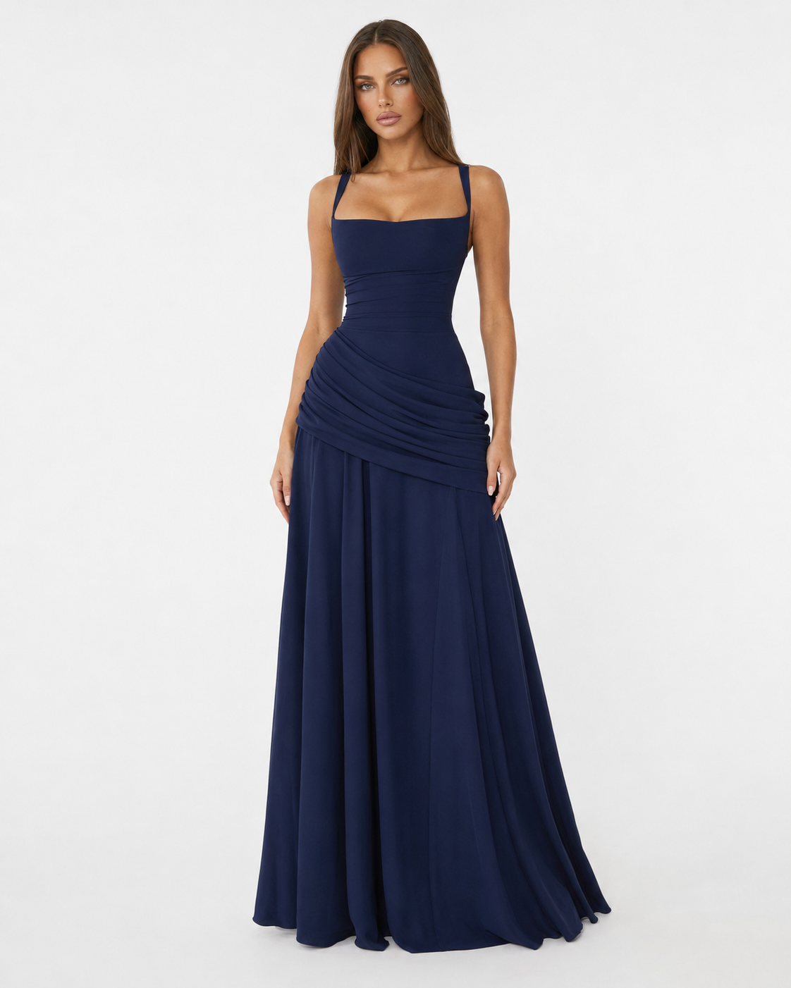 Vestido largo Sculpted Muse