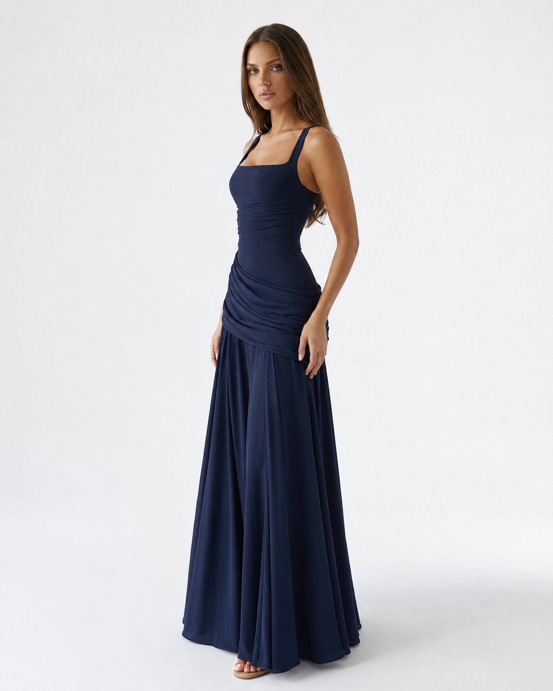 Vestido largo Sculpted Muse