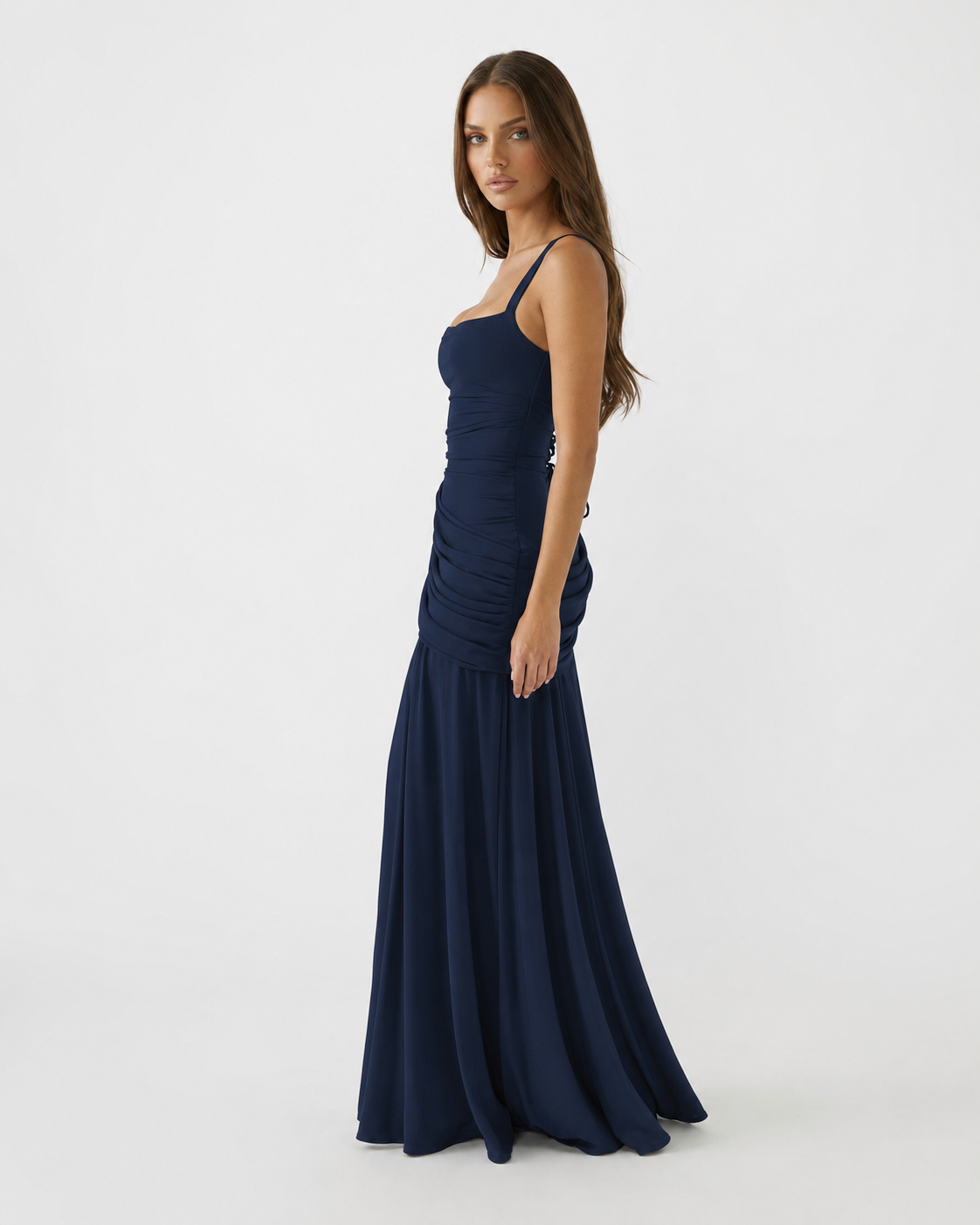Vestido largo Sculpted Muse