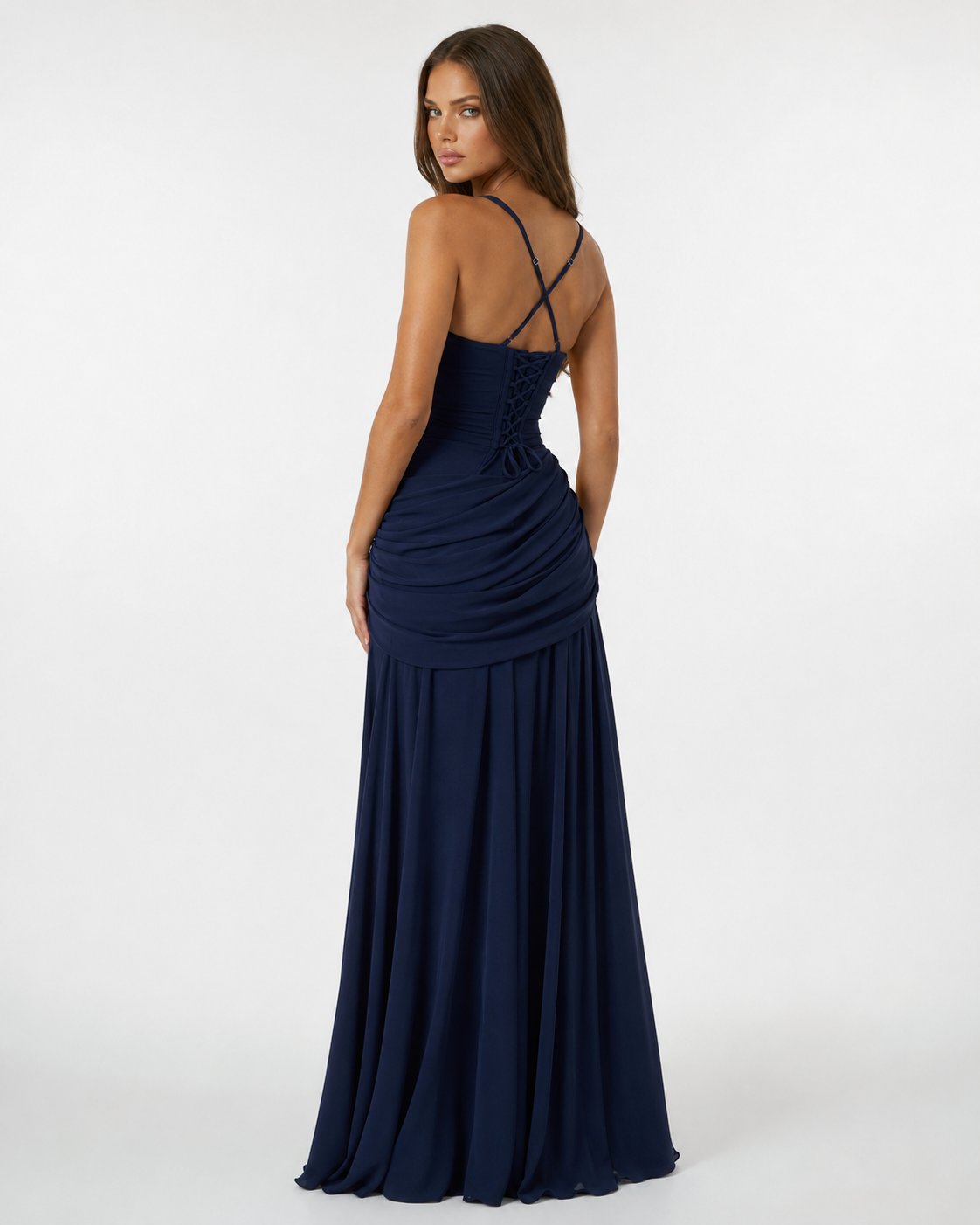 Vestido largo Sculpted Muse