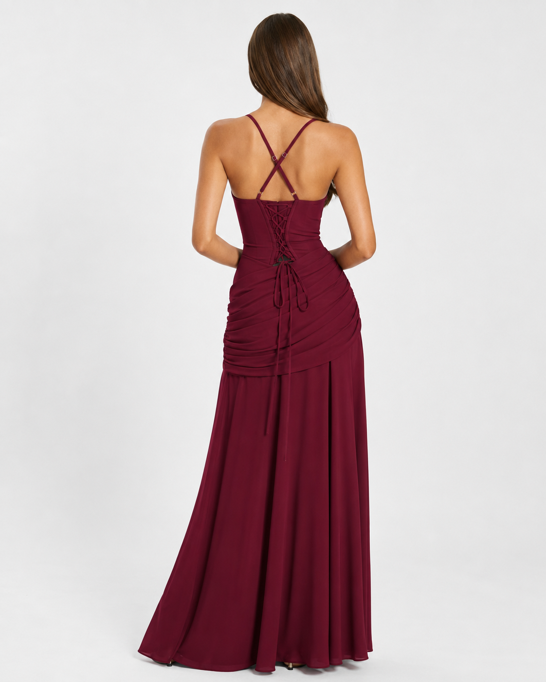 Vestido largo Sculpted Muse