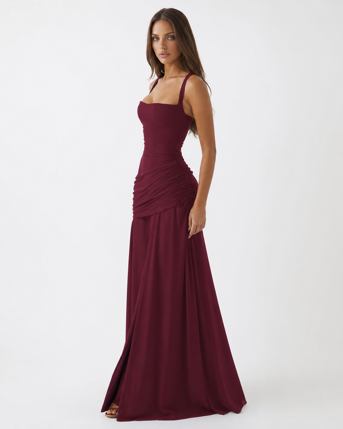 Vestido largo Sculpted Muse