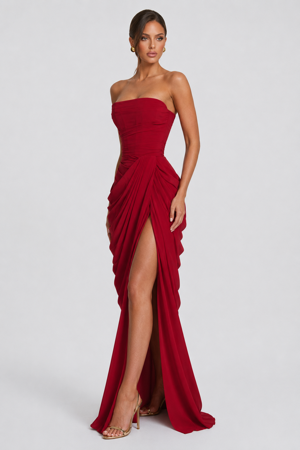 Vestido largo Main Character Drape
