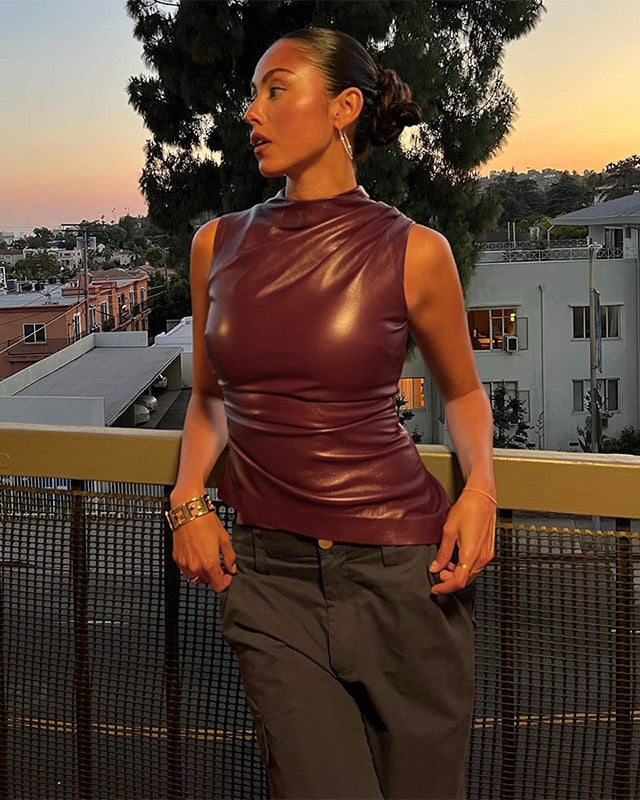 Top de polipiel Luxe