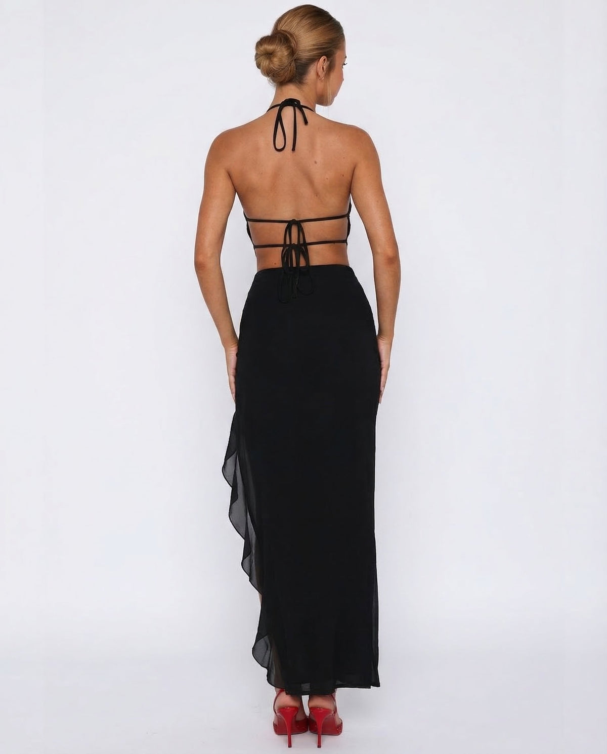 Vestido largo Cherry Crush