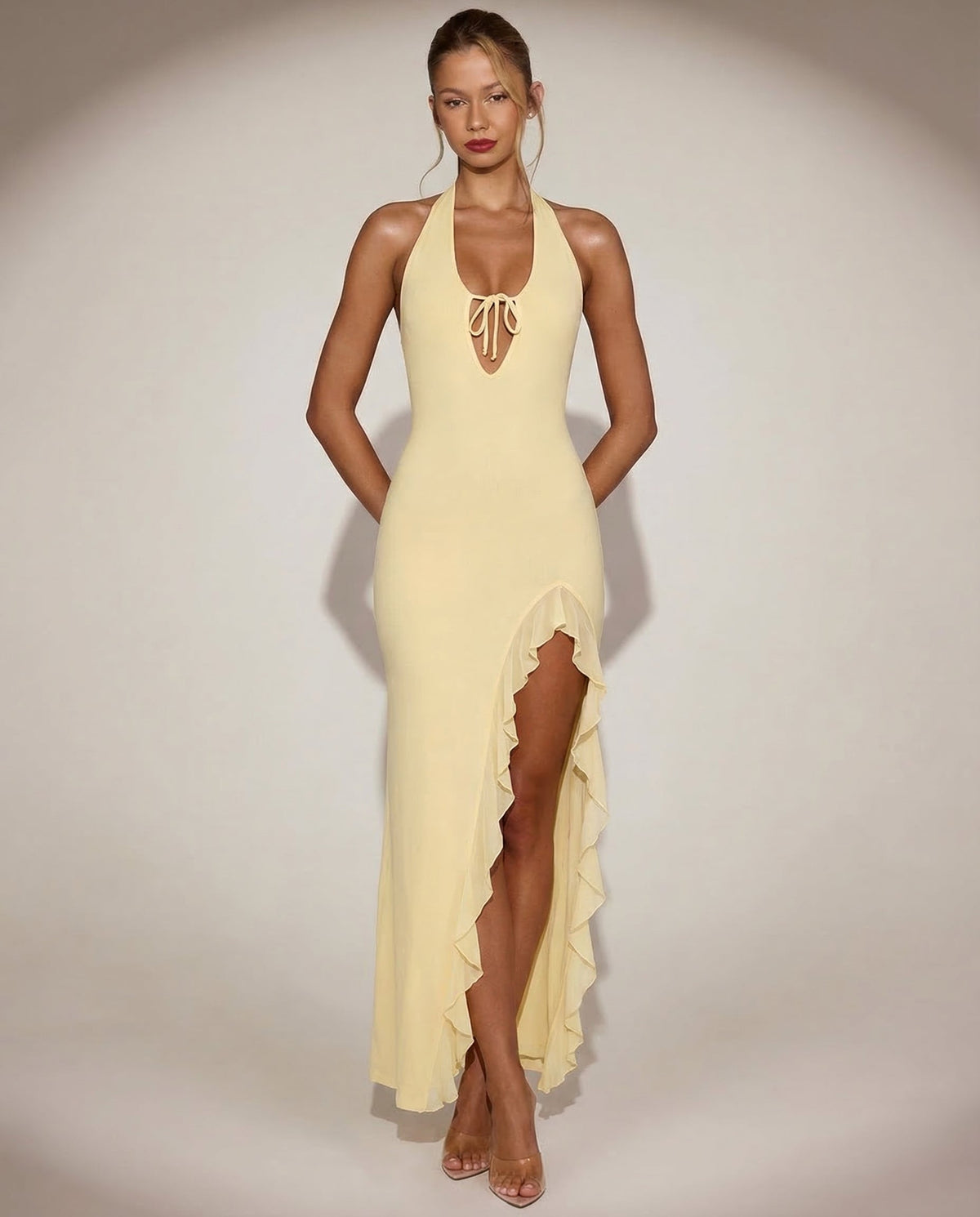 Vestido largo Cherry Crush