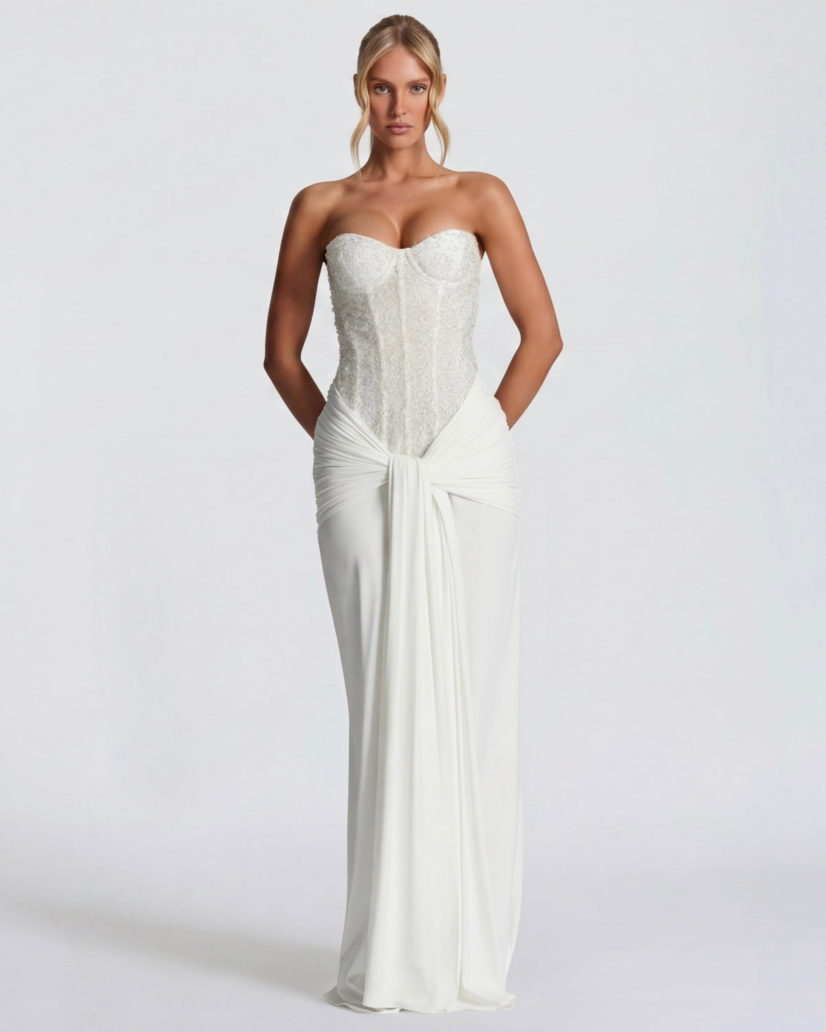 Vestido largo de gala Midnight Aura