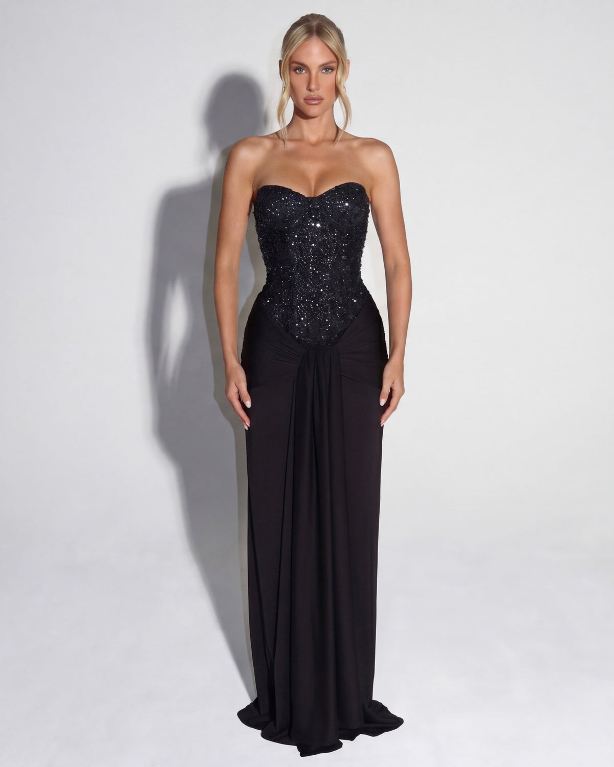 Vestido largo de gala Midnight Aura