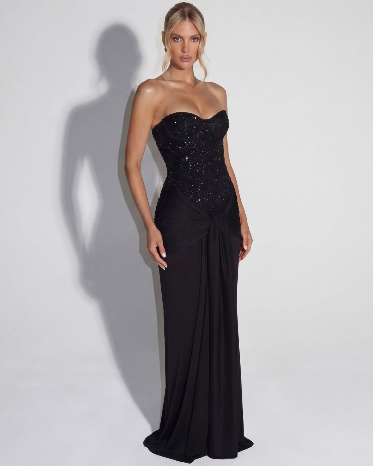 Vestido largo de gala Midnight Aura